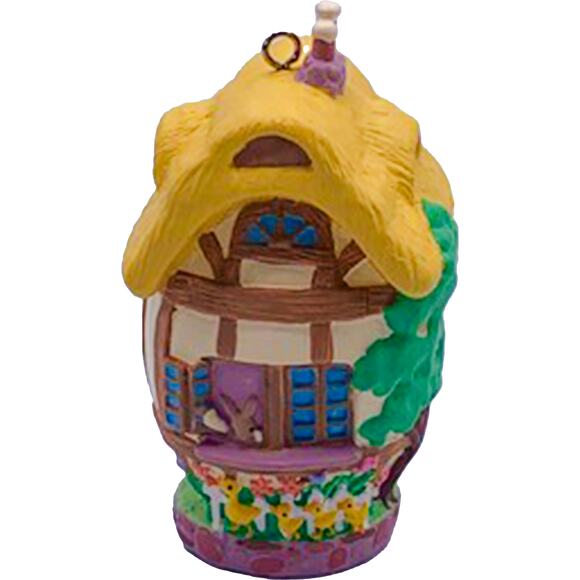 1996 Hallmark Keepsake Easter Ornament Apple Blossom Lane #2 in Box - Picture 5 of 7